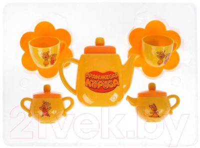 Набор игрушечной посуды Играем вместе Оранжевая корова / B1354519-R5