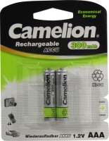 Комплект аккумуляторов Camelion NC-AAA300BP2 (2шт) - 