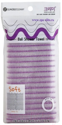 Мочалка для тела Sungbo Cleamy Clean&Beauty Bali Shower Towel 28x100