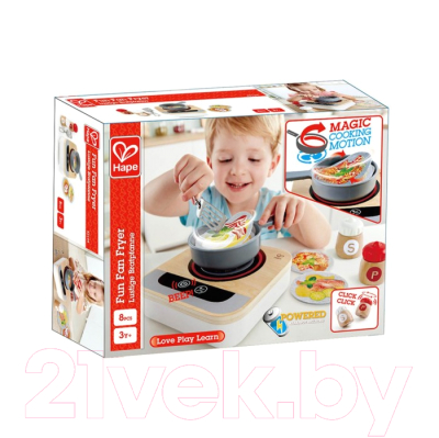 Кухонная плита игрушечная Hape Плита со сковородой / E3164_HP