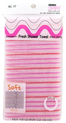 Мочалка для тела Sungbo Cleamy Clean&Beauty Natural Shower Towel 28x100