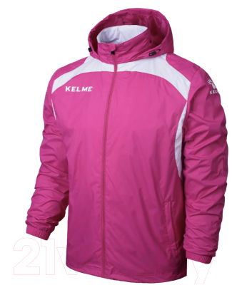 Ветровка детская Kelme Windproof Rain Jacket Kids / K15S607-1-602 (р.160, розовый)