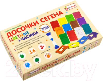 Сортер Alatoys Досочки Сегена / СОР52