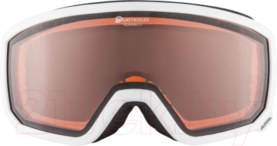Маска горнолыжная Alpina Sports 2021-22 Scarabeo S Q / A7260011 (белый)