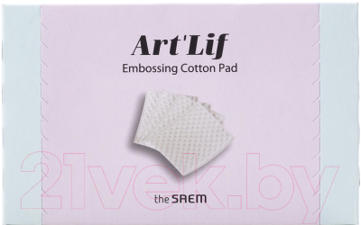 Ватные диски The Saem Art'Lif Embossing Cotton Pad  (220шт)