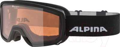 Маска горнолыжная Alpina Sports 2021-22 Scarabeo S Q / A7260031 (черный)