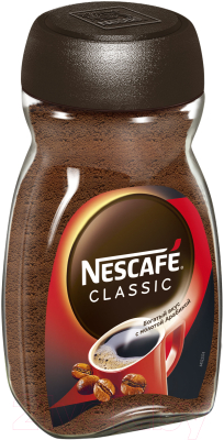 Кофе растворимый Nescafe Classic с добавлением молотого (95г)