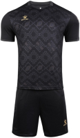Футбольная форма Kelme Short-sleeved Football Suit / 8151ZB1006-000 (M, черный) - 