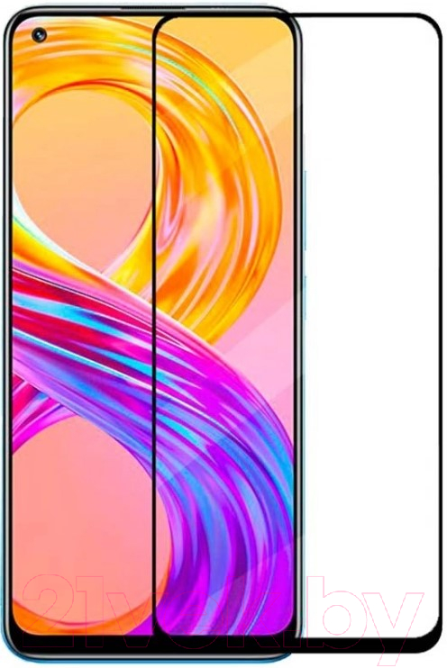 Защитное стекло для телефона Case 3D для Xiaomi Mi 11 Lite (черный глянец) — фото 1