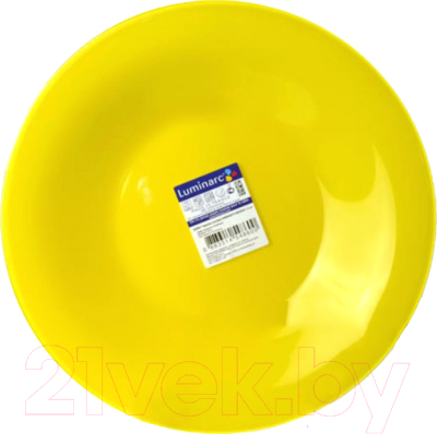Тарелка столовая обеденная Luminarc Ambiante Yellow Q1985