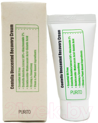 Крем для лица Purito Centella Unscented Recovery Cream (12мл)