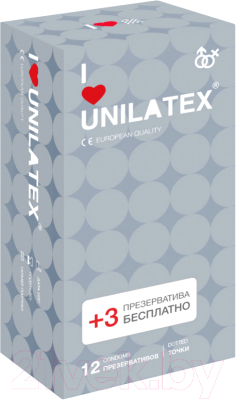 Презервативы Unilatex Dotted / 3020Un 