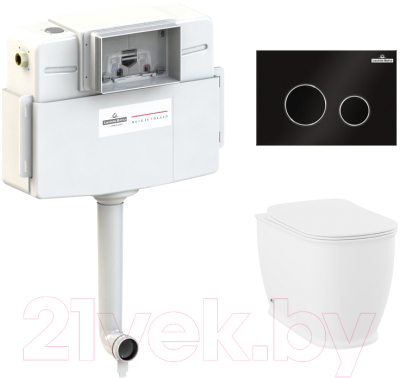 

Унитаз приставной с инсталляцией Lavinia Boho, Relfix Bell Pro 77060212