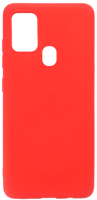 Чехол-накладка Case Matte для Galaxy A21s (красный) - 