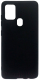 Чехол-накладка Case Matte для Galaxy A21s (черный) - 