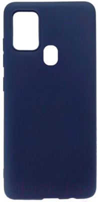 Чехол-накладка Case Matte для Galaxy A21s (синий)