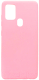 Чехол-накладка Case Matte для Galaxy A21s (светло-розовый) - 