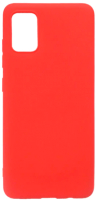 Чехол-накладка Case Matte для Galaxy A31 (красный) - 