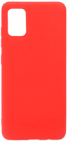 Чехол-накладка Case Matte для Galaxy A41 (красный) - 