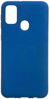 Чехол-накладка Case Matte для Galaxy M21 (синий) - 