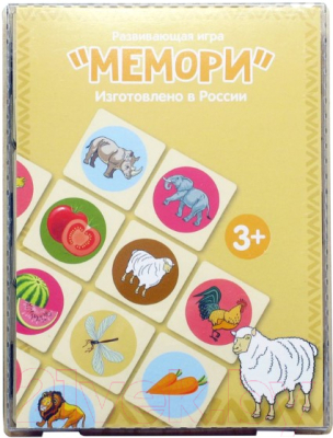 Развивающий игровой набор Paremo Мемори / PE720-226