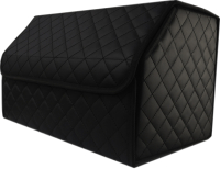 Органайзер автомобильный ElCrucce Classic 40x25x25 (экокожа, черный кант) - 