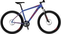 Велосипед Fuji Nevada MTB 29 4.0 LTD A2-SL 2021 / 11212450917 (17, голубой металлический) - 