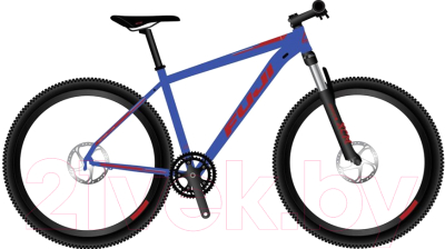 Велосипед Fuji Nevada MTB 29 4.0 LTD A2-SL 2021 / 11212450917 (17, голубой металлический)