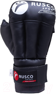 Перчатки для рукопашного боя RuscoSport 6oz (черный)