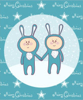 

Скатерть JoyArty, Новогодние братишки-зайчишки / tc_78082