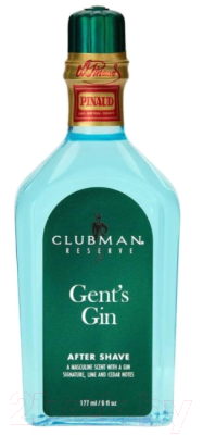 Изображение товара Лосьон после бритья Clubman After Shave Gent Gin (177мл )
