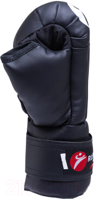 Перчатки для рукопашного боя RuscoSport 8oz (черный)