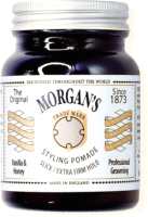 Паста для укладки волос Morgans Pomade ваниль и мед экстра сильная фиксация (50г) - 