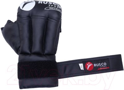 Изображение товара Перчатки для рукопашного боя RuscoSport 12oz (черный)