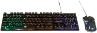 Клавиатура+мышь Nakatomi KMG-2305U (черный) - 