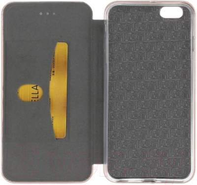 Чехол-книжка Case Magnetic Flip для Nokia 2.2 (золотой)