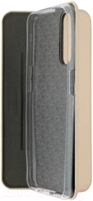 Чехол-книжка Case Magnetic Flip для Realme 7 Pro (золотой)