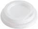Набор крышек для стаканов Gecko пластик 80мм (100шт, белый) -