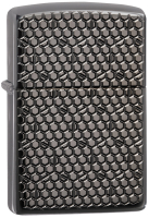 Зажигалка Zippo Hexagon Design / 49021 (черный) - 