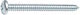 Шуруп Starfix Острый полусф. головка 3.5x9.5 DIN 7981 / SMC1-30355-2000 (2000шт, белый цинк) — фото 2