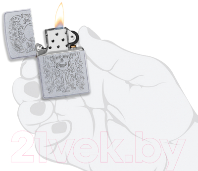 Зажигалка Zippo Skull Design / 49571