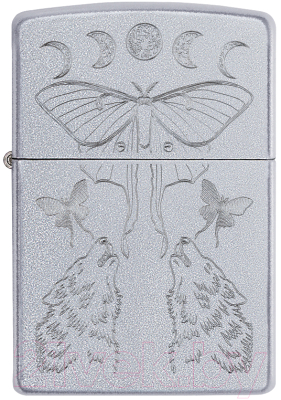 Зажигалка Zippo Butterfly And Wolf Design / 49591