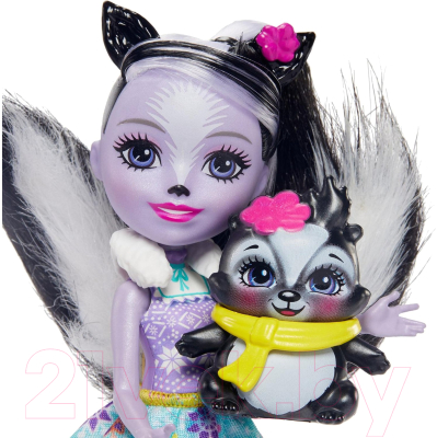 Кукла с аксессуарами Mattel Enchantimals Вместе веселее. День отдыха / GJX32/GJX34