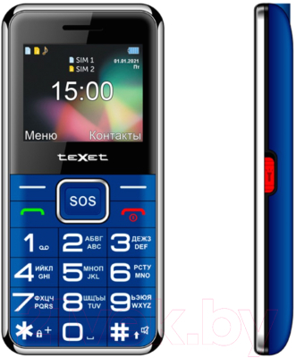 Мобильный телефон Texet TM-B319 (синий)
