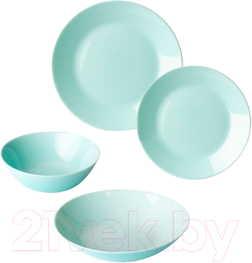 Набор тарелок Luminarc Lillie Turquoise Q6883