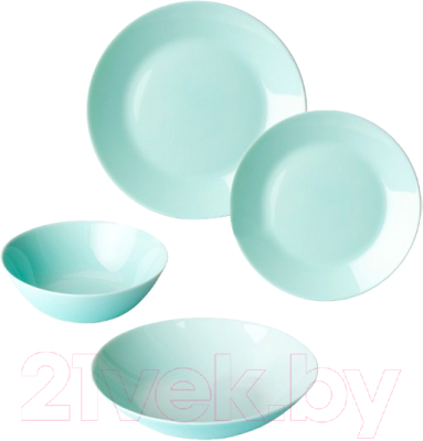 Набор тарелок Luminarc Lillie Turquoise Q6883