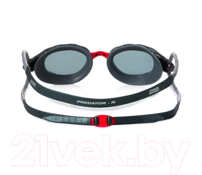 Очки для плавания ZoggS Predator Polarized S / 306765 (черный/красный)