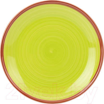 Тарелка столовая обеденная Fioretta Wood Green TDP450