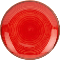 

Тарелка столовая мелкая Fioretta, Wood Red TDP490
