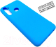 Чехол-накладка Case Matte для Realme 6 (голубой) - 